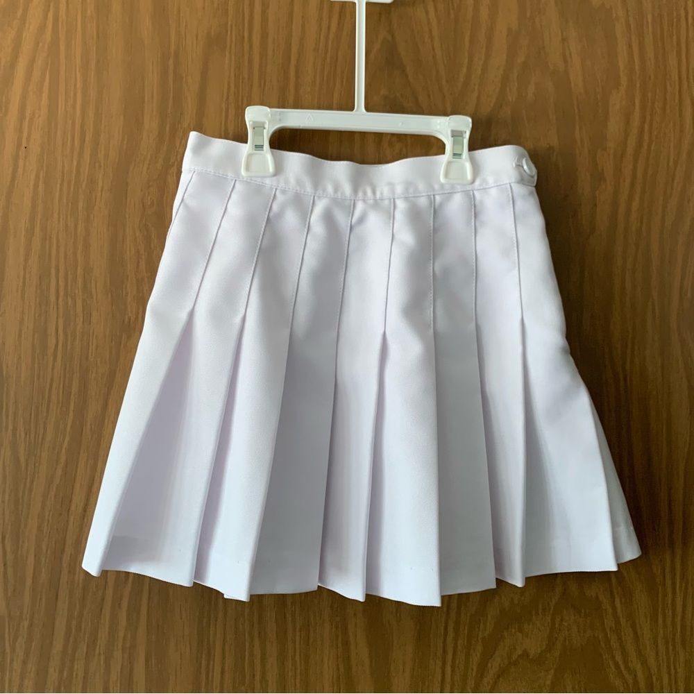 White Pleated Women’s Skirt